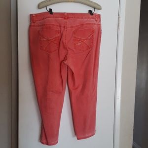 Chico's Platinum Cropped Denim Size 2.5